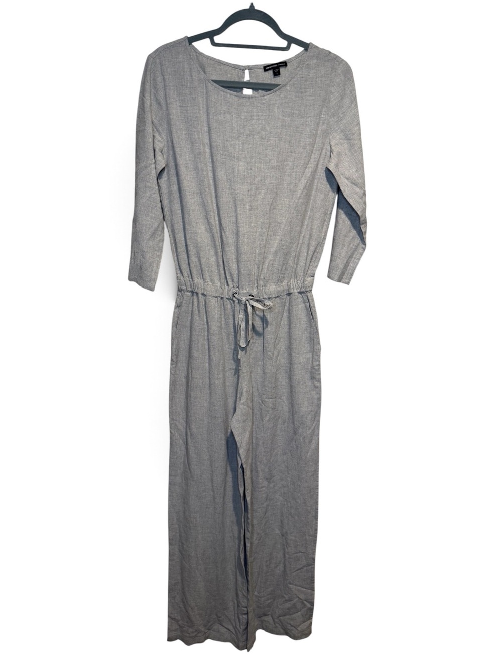 James Perse linen blend keyhole jumpsuit size 1 or size small
